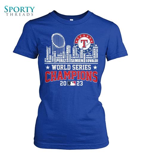 Texas Rangers World Series Champions 2023 T Shirt Hoodie Sweatshirt