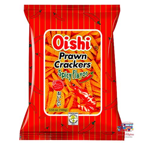 Oishi Prawn Crackers Spicy Flavor Small G Pack