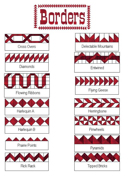 413 best images about Pleasing Pieced Quilt Borders on Pinterest ...