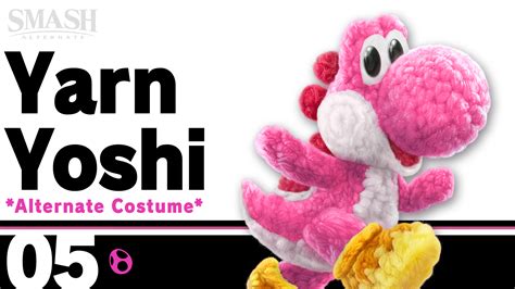 Pink Yarn Yoshi Smashified Costume By Pavlovs Walrus On Deviantart