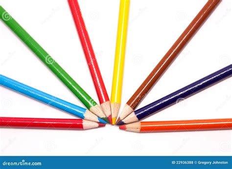 Multi Colored Pencils Stock Photo Image Of Colorful 22936388