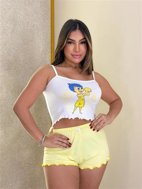 PIJAMA BLOGUERINHA SLIM K70 ALEGRIA Império Lingerie