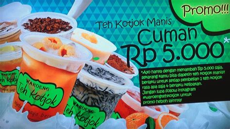 Harga Menu Waroeng Teh Kotjok Terbaru 2022 2023 Di Jakarta Jakarta