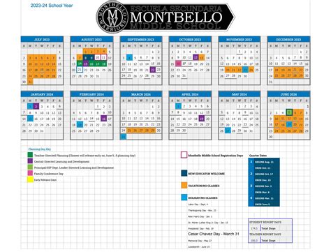 Montbello Middle School » DPS School Calendar