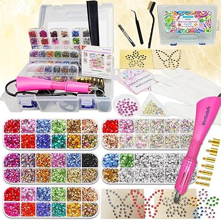 Amazon Hotfix Applicator Rhinestone Larger Hot Fixed Rhinestones Applicator Tool Pen Kit