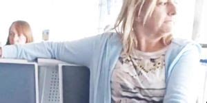 Milf At The Airport Checking My Bulge Tnaflix