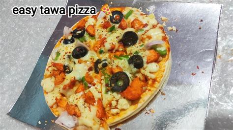 Easy Tawa Pizza Recipe तवा पिझ्झा रेसिपी 🍕👍 ️🔔 Youtube