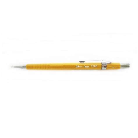 Lapiseira Pentel Sharp P209 Amarela 0 9mm Shopee Brasil