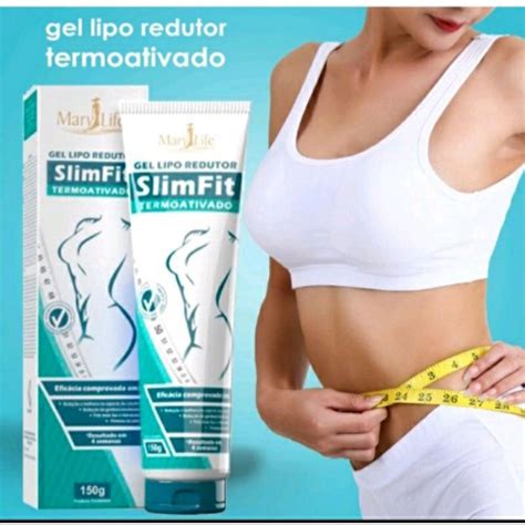 Gel Lipo Redutor De Medidas Slim Fit Queima Gordura Localizada G