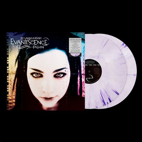 Evanescence Fallen 20th Anniversary Deluxe Edition 2LP Coloured