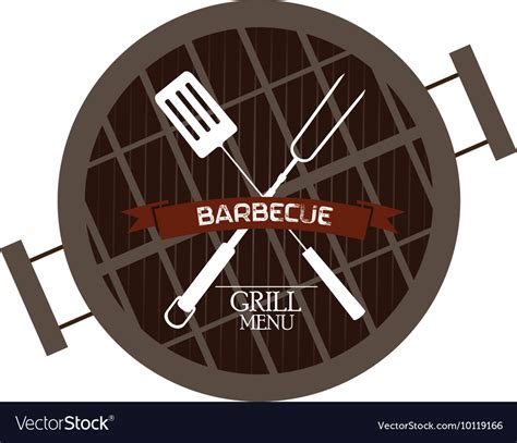 Barbecue Label Royalty Free Vector Image Vectorstock