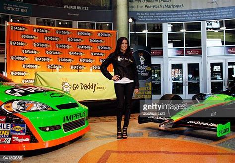 Indycar Driver Danica Patrick Holds Press Conference Photos and Premium ...