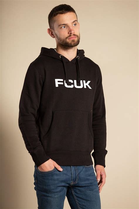 Hoodies & Sweatshirts | Cotton Blend FCUK Hoody | French Connection