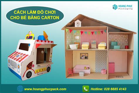 huong  cach lam  choi bang giay carton moi la va  dao