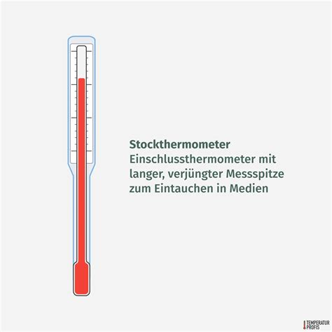 Flüssigkeitsthermometer Aufbau Funktion und Arten