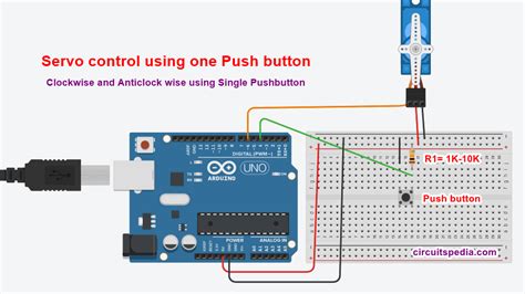 Servo Motor Arduino Circuit Diagram - Circuit Diagram