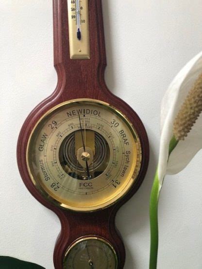 Welsh Language Banjo Barometer Mm Fcc Precision