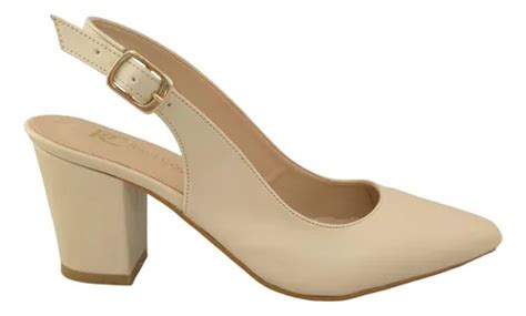 Zapatillas Tacones Cerrados Vestir Raul Coss Nude Meses Sin Inter S