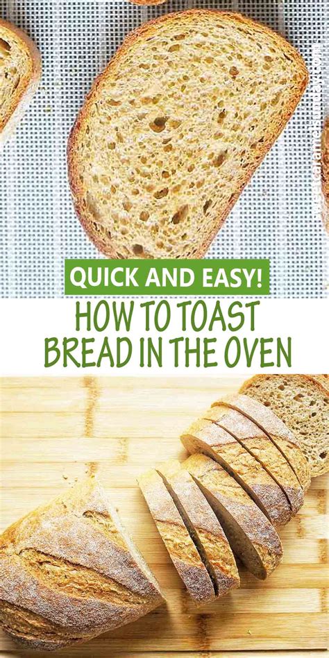 How To Toast Bread In The Oven Artofit