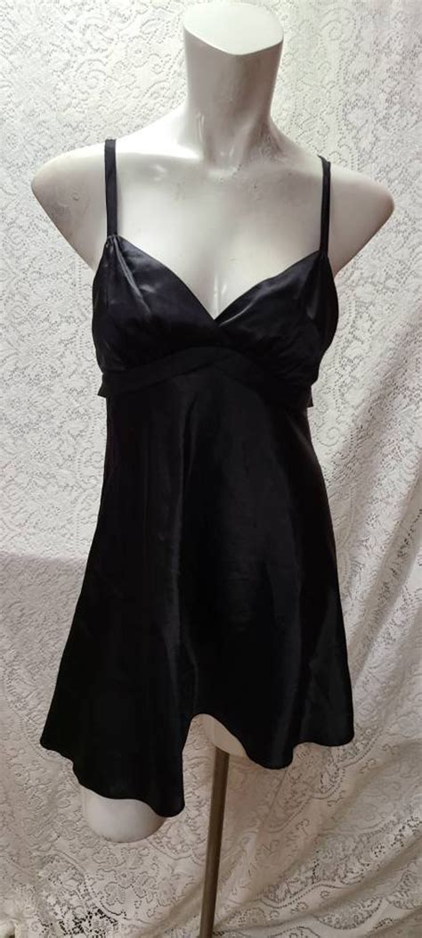 Vintage Black Lingerie Size Small Soft Sensual Feminine Etsy