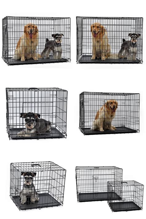 [Visit to Buy] Dog House S-2XL Suitable Small-Large Dog Iron Cages ...