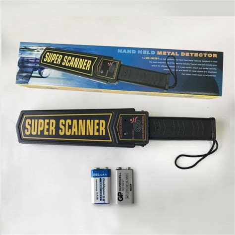 High Sensitivity Handheld Security Scanner Hand Held Body Scanners