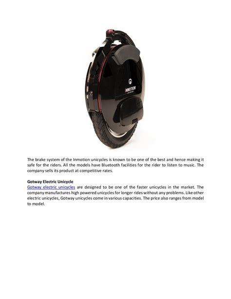 Best Electric Unicycle Brands You Can Consider