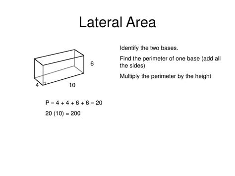 PPT - Lateral Area, Surface Area, and Volume Notes PowerPoint Presentation - ID:3405777