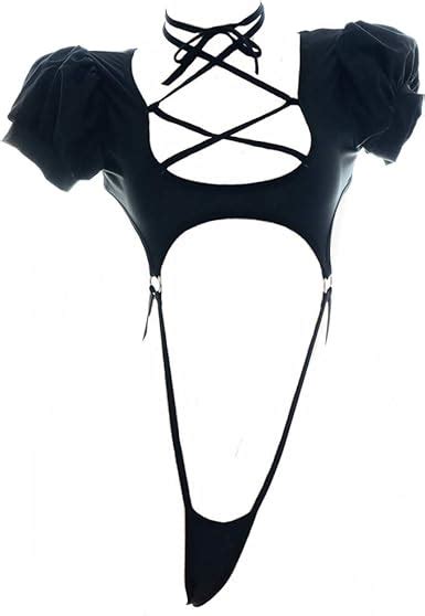 Amazon Joyralcos Womens Japanese Lingerie Cosplay Anime Bikini Outfit Lolita Sexy Jumpsuit