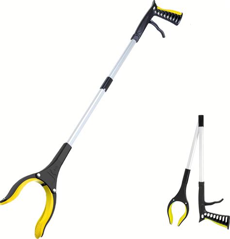 amazoncom  reacher tool extra long grabber reacher  rotating