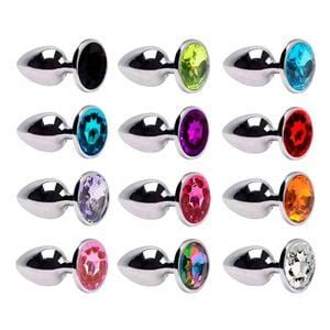 Plug Anal P Aço Brilhante Sexy Import Gall