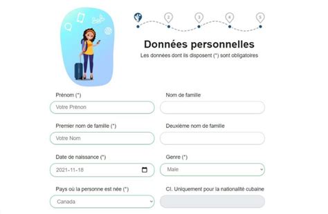 Formulaire électronique pour entrer à Cuba obligatoire à partir du