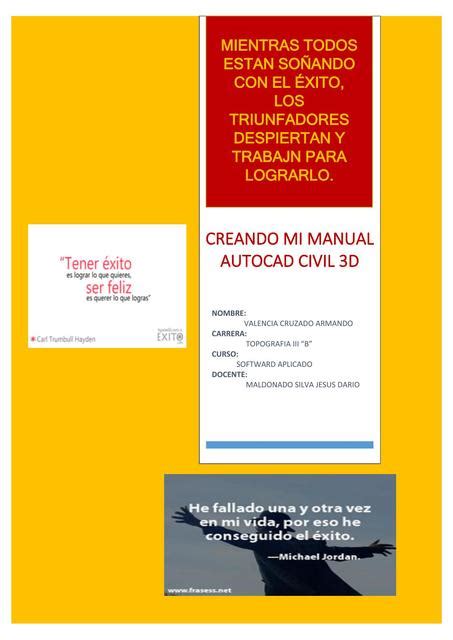 MANUAL DE AUTOCAD CIVIL 3D 2018 2020 CivilCaDist Peru UDocz