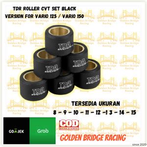 Jual TDR Roller CVT Set Black Version For PCX160 ADV160 13GR