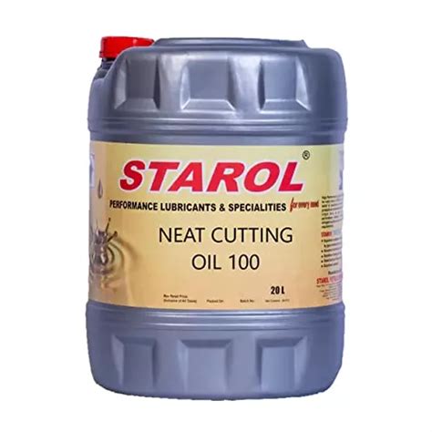 Buy Starol Sr Nco100 Neat Cutting Oil 20 Ltr Online In India At Best Prices