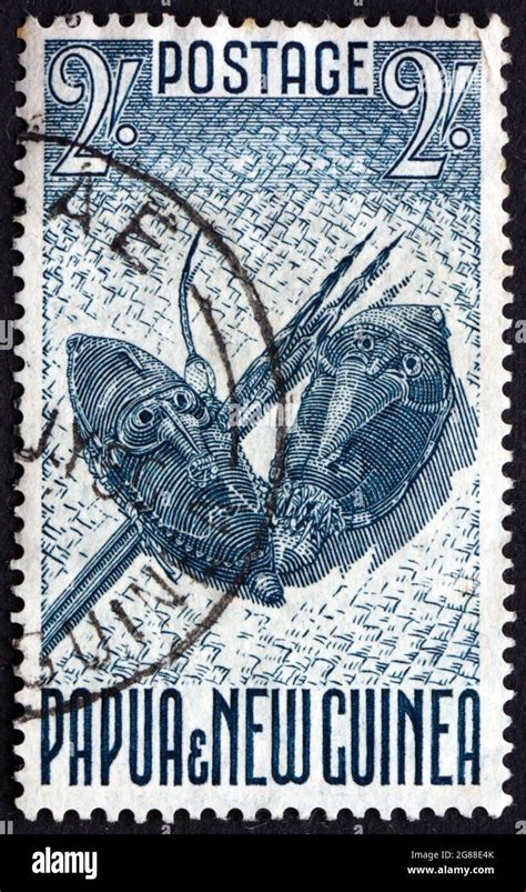 Papua New Guinea Circa A Stamp Printed In The Papua New Guinea