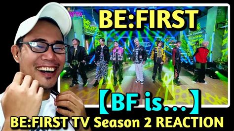 BE FIRST BF Is BE FIRST TV Season 2 REACTION YouTube