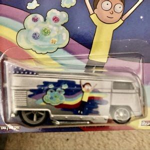 Mattel Toys Hot Wheels Premium Adult Swim Rick And Morty Volkswagen Drag Bus Poshmark