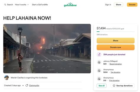 Gofundme Closes Onlyfans Star S Maui Fire Fundraiser For Offering Nude Pics As Rewards
