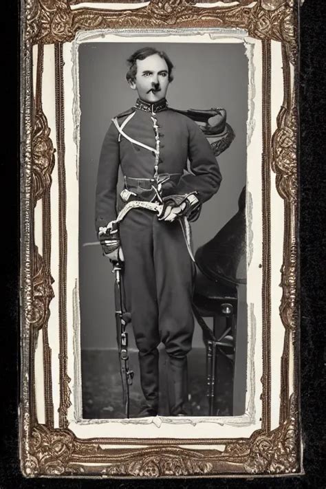 Official Portrait Of A Jolly Victorian Army Officer Stable Diffusion