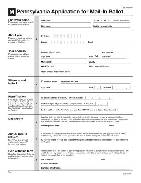 Today is deadline for mail-in ballot applications in Pa. | News