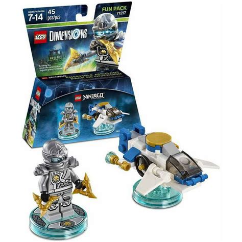 LEGO Dimensions Zane (LEGO Ninjago) Fun Pack (Universal) - Walmart.com