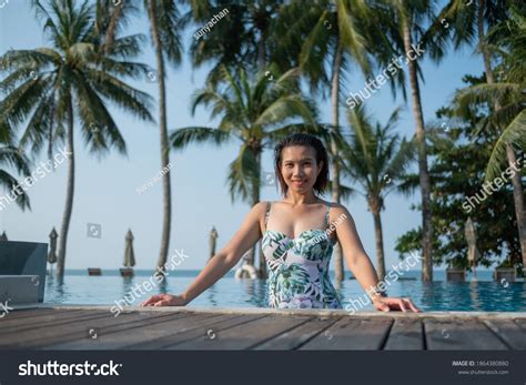 Woman Wearing Bikini Portrait Sexy Girl Stock Photo