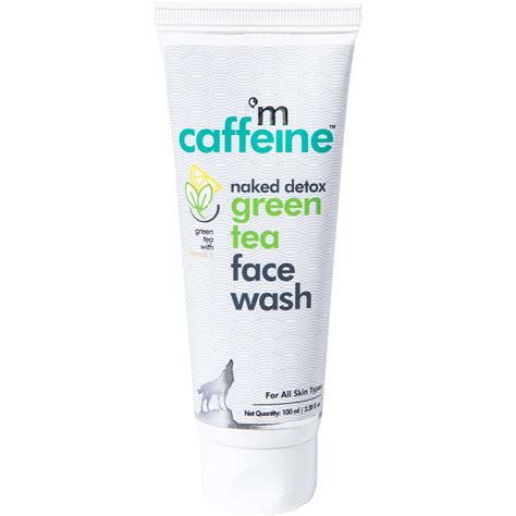 Buy MCAFFEINE NAKED DETOX GREEN TEA FACE WASH ML Online Get Upto OFF At PharmEasy