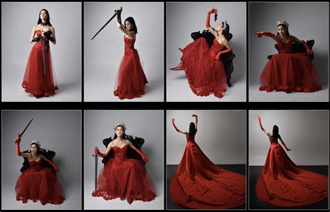 Jessica Truscott X124 Red Vampire Queen 2 Pose Reference Pack