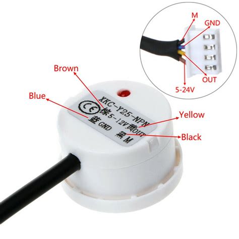 Sensor De Nivel De Liquidos Capacitivo Sin Contacto XKC Y25 NPN 5 12V