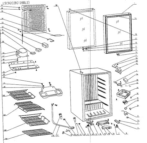 Danby Dbc128bls Wine And Beverage Cooler Partswarehouse