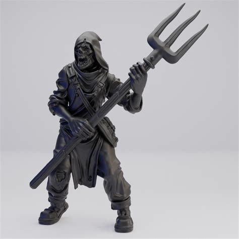 Hot Goblin Cursed Villager With Pitchfork