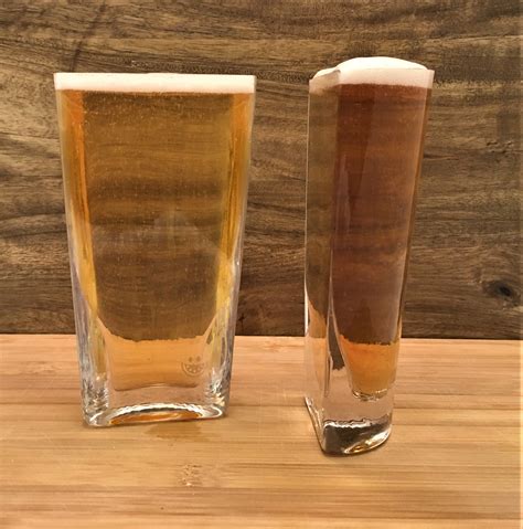 Half Pint Beer Glass Healthy Halves
