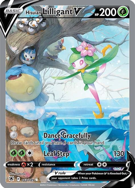 Hisuian Lilligant V Alternate Full Art Swsh Astral Radiance